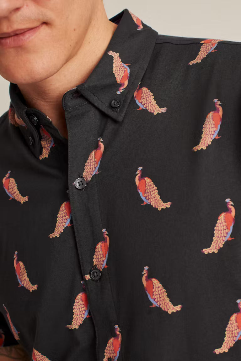 Bonobos Riviera Shirt - Peacocks