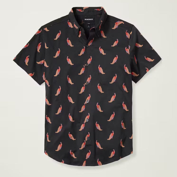 Bonobos Riviera Shirt - Peacocks