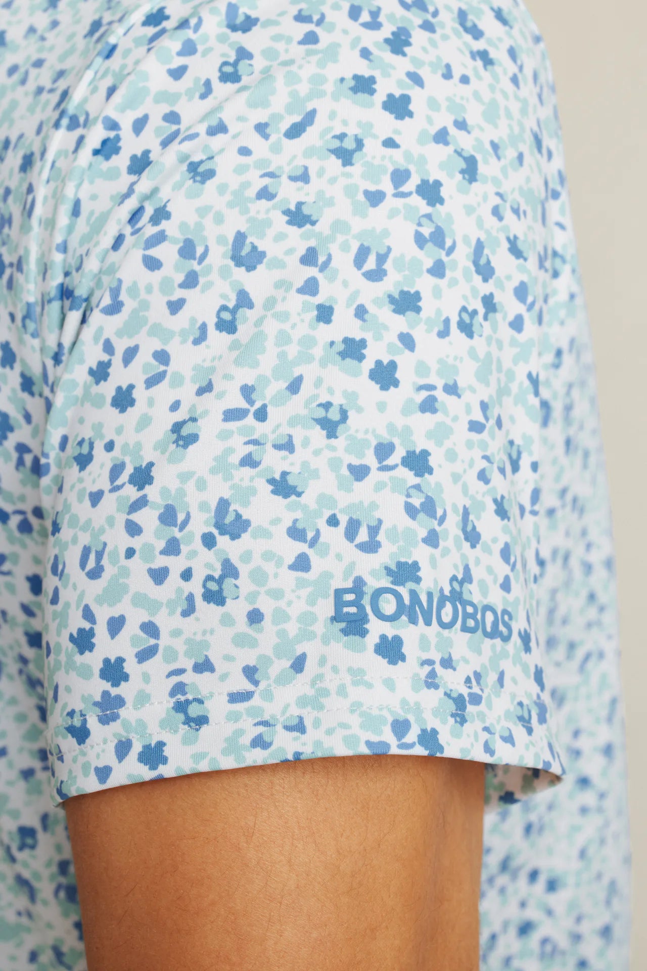 Bonobos Performance Polo - Forest Mauve Floral