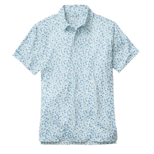 Bonobos Performance Polo - Forest Mauve Floral