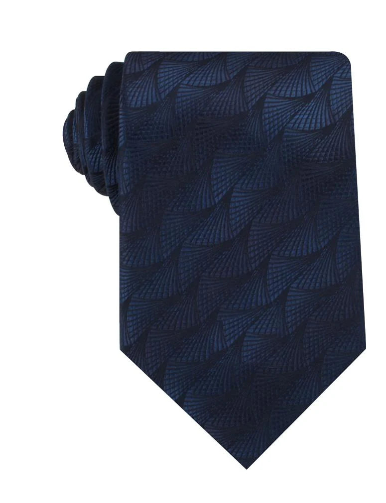 OTAA Men's Skinny Tie - Kiso Valley Navy Blue