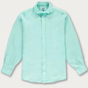 Love Brand - Cay Green Linen Shirt