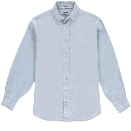 Love Brand - Men's Sky Blue Abaco Linen Shirt