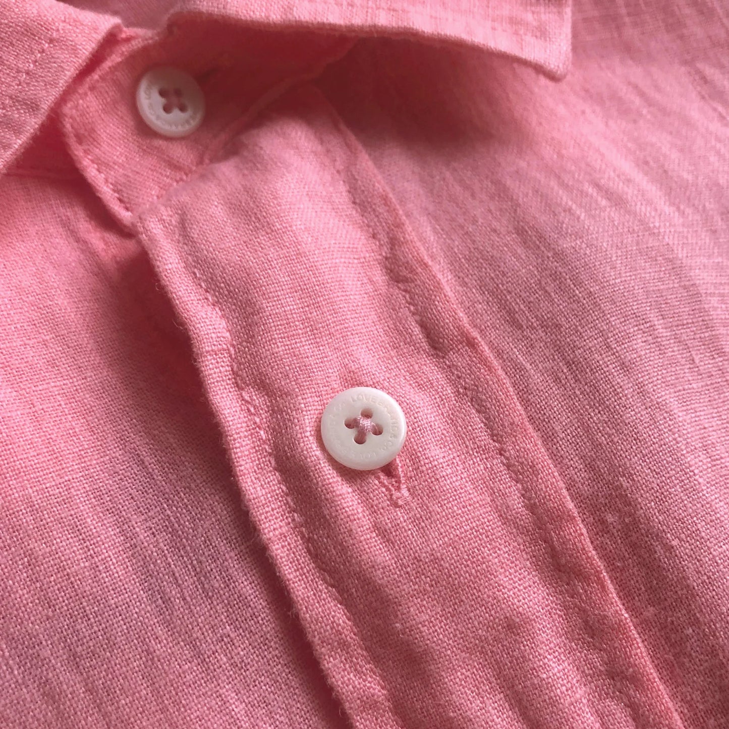 Love Brand - Watermelon Abaco Linen Shirt