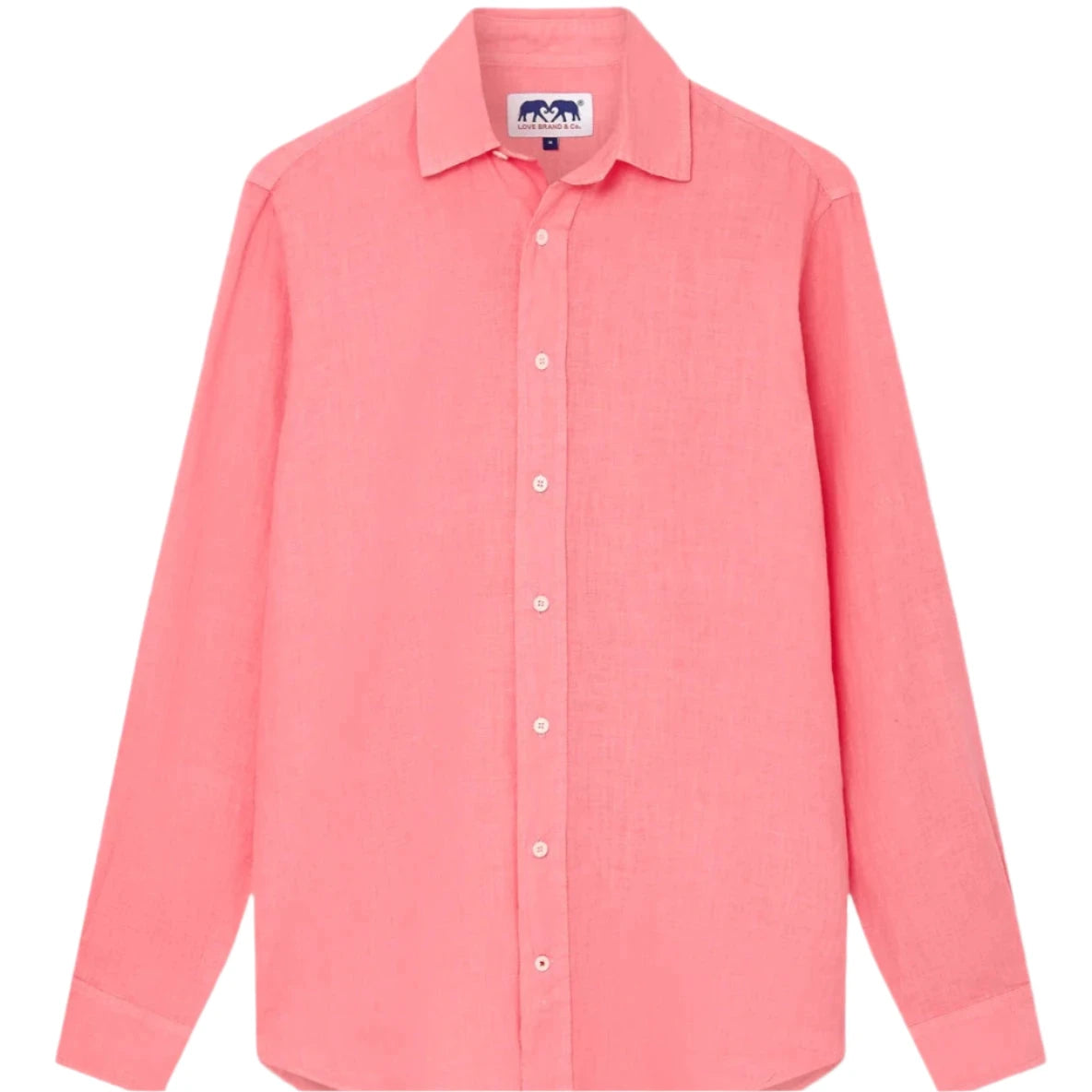 Love Brand - Watermelon Abaco Linen Shirt