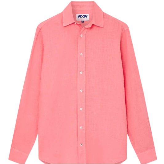 Love Brand - Watermelon Abaco Linen Shirt