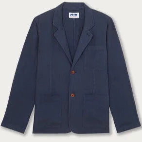 Love Brand - Navy Blue Linen Blazer