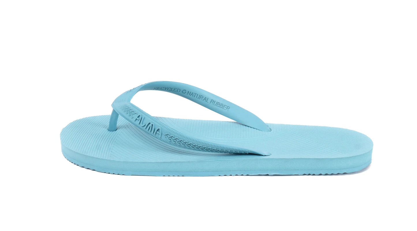 Alma Women’s Recycled tire sole Flip Flop - Topaz