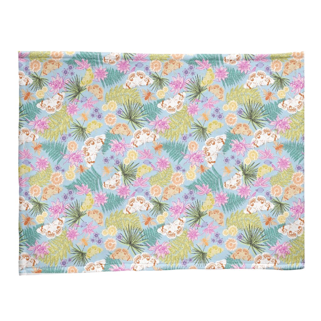 TABS Minky Blanket - Spring Island