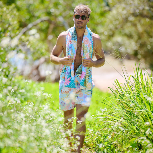 TABS Beach Towel - Spring Island
