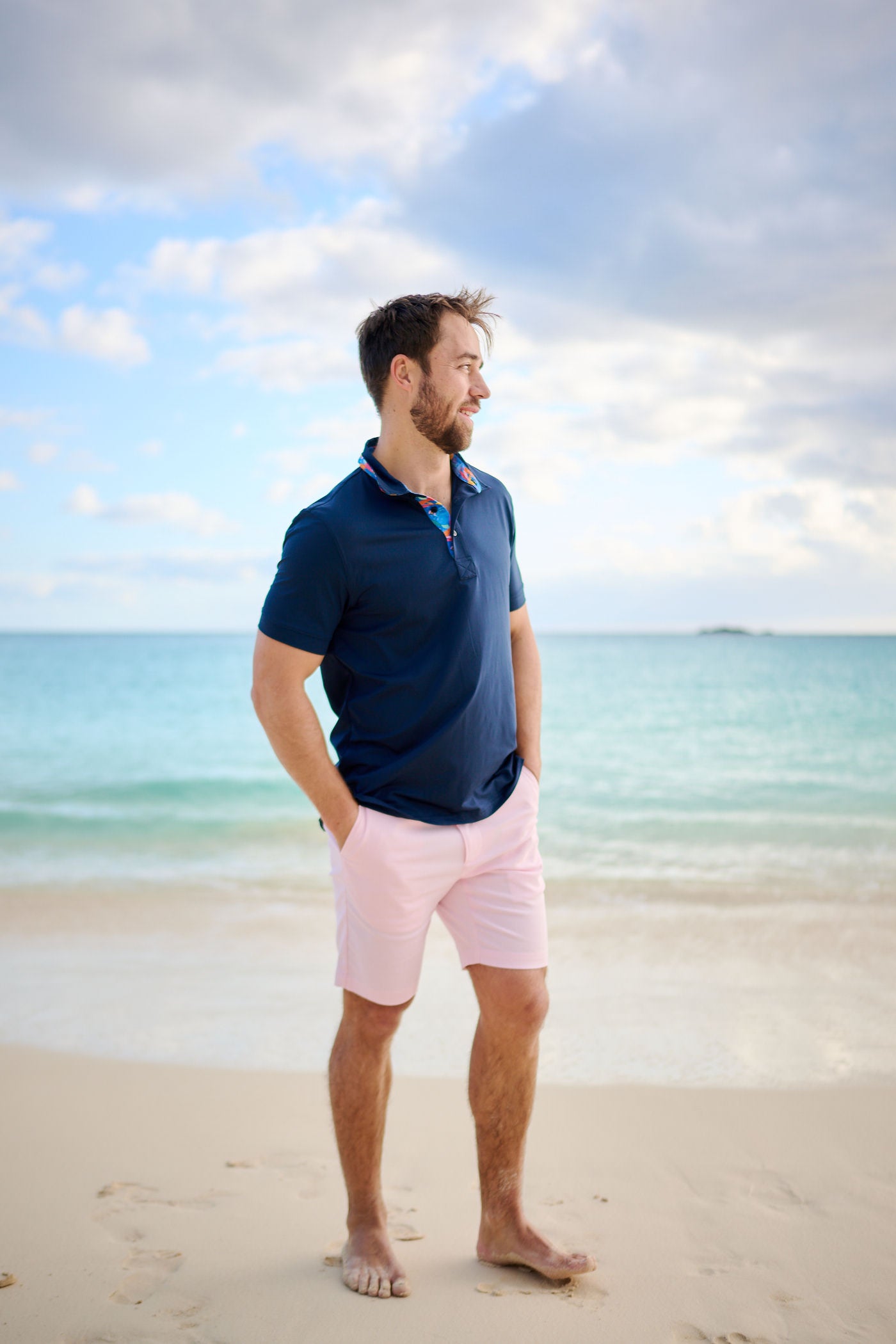 Men's Performance Polo - Royal Navy Dockyard