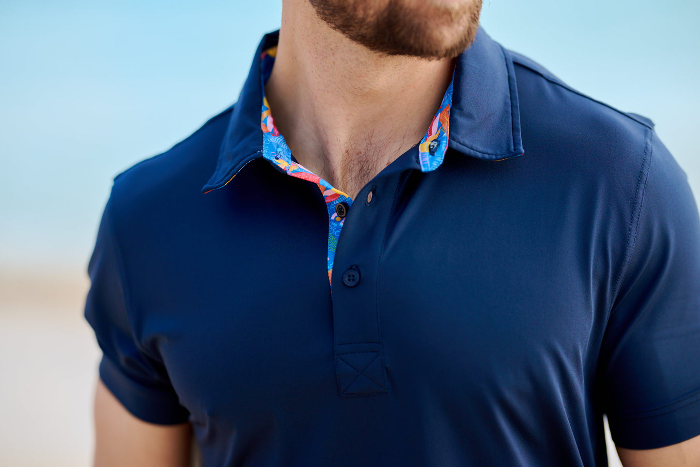 Men's Performance Polo - Royal Navy Dockyard