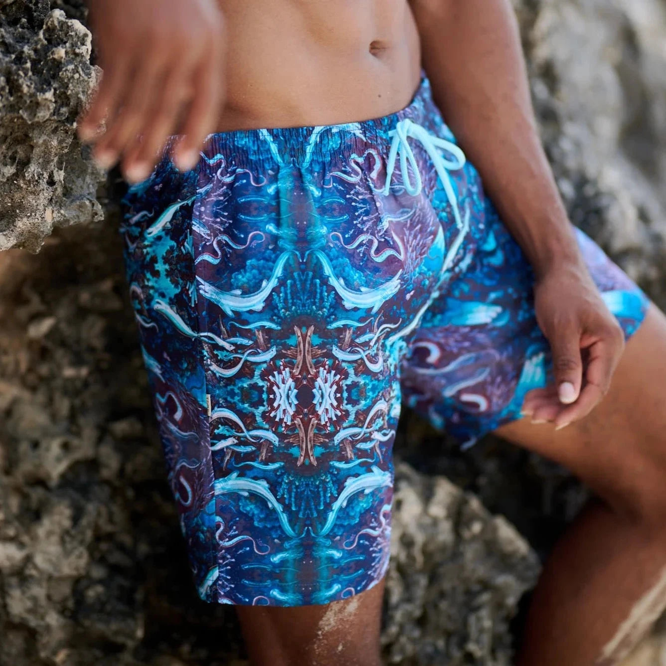 Men's ♻️ Swim Trunks - Bathysphere