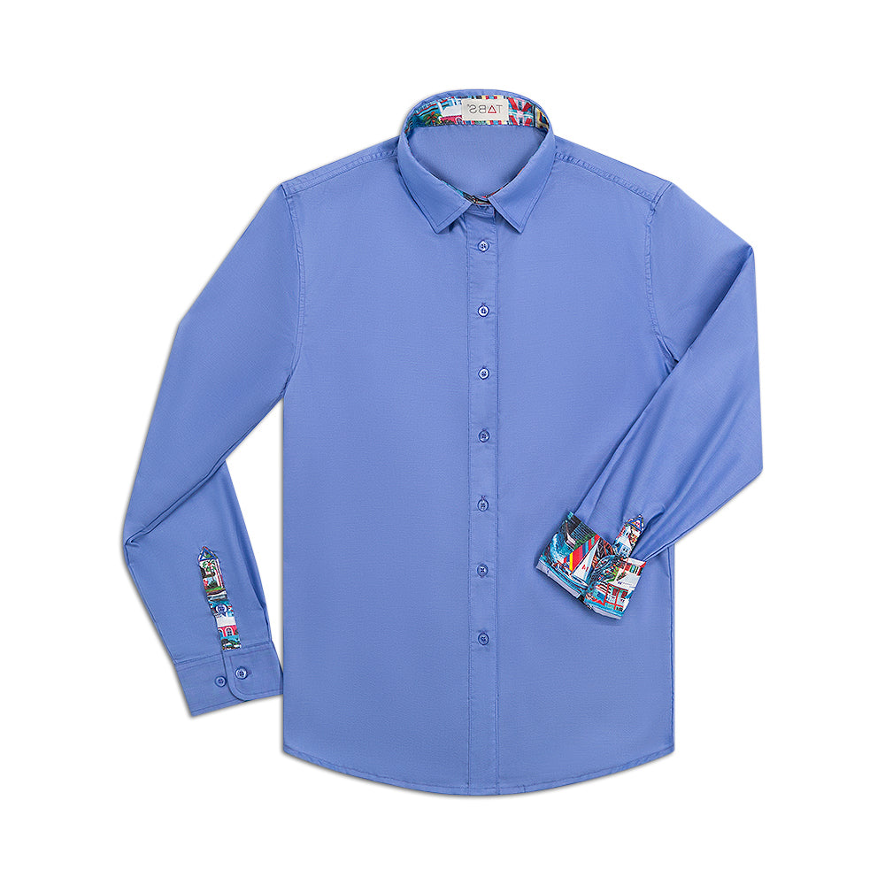 TABS Men's Button Down Casual Shirt TABS Men's Button Down Casual Shirt