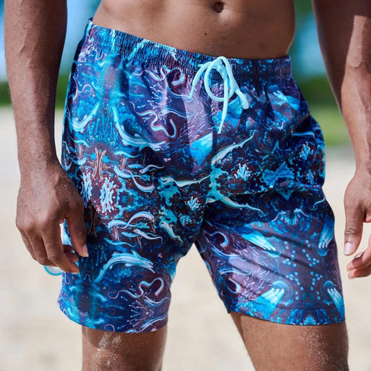Men's ♻️ Swim Trunks - Bathysphere