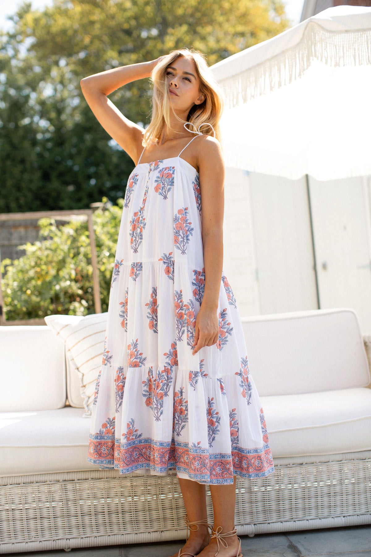Marea Camille Dress - Floral Bouquet