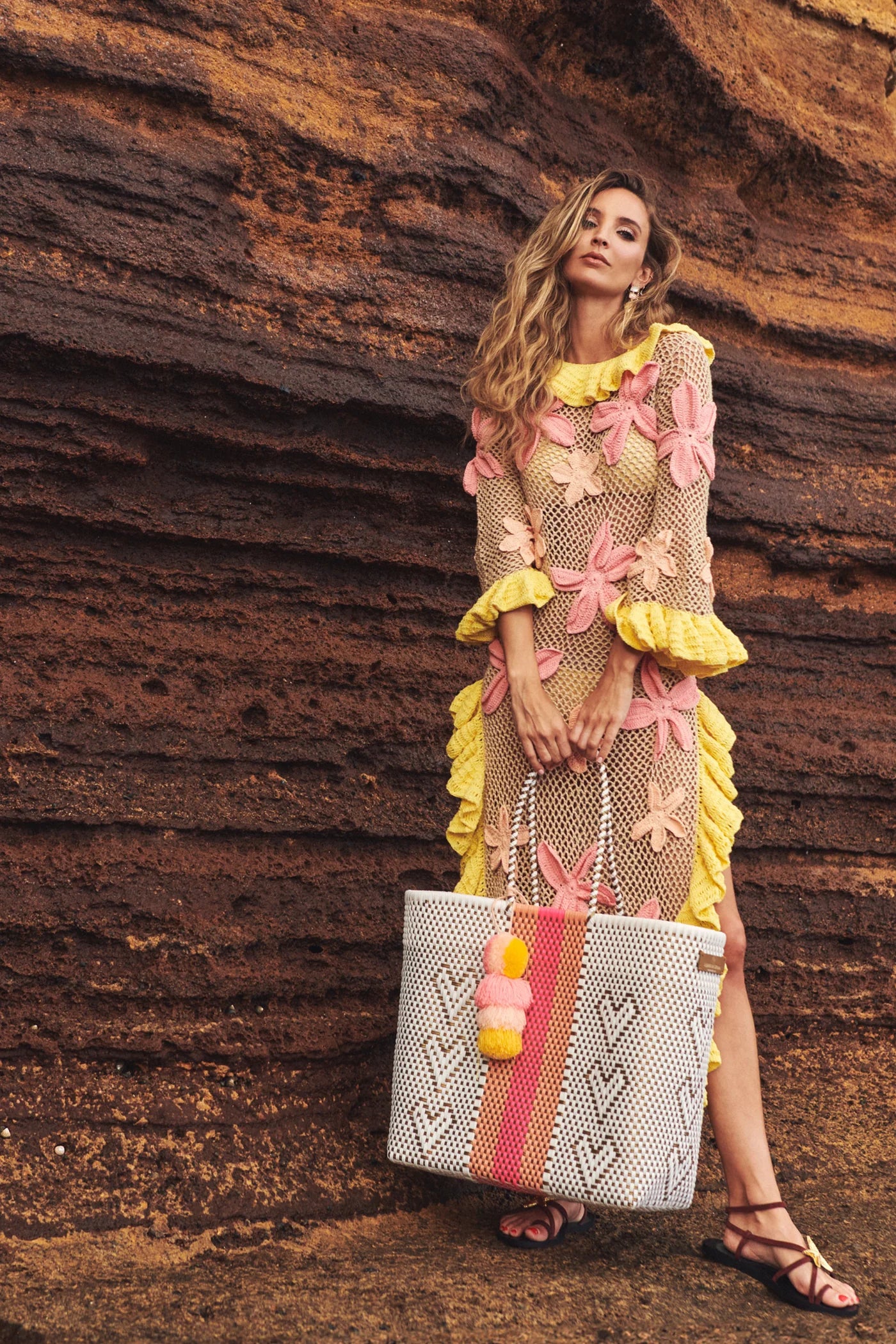 Squeeze De Citron Medium Tote - Guadeloupe