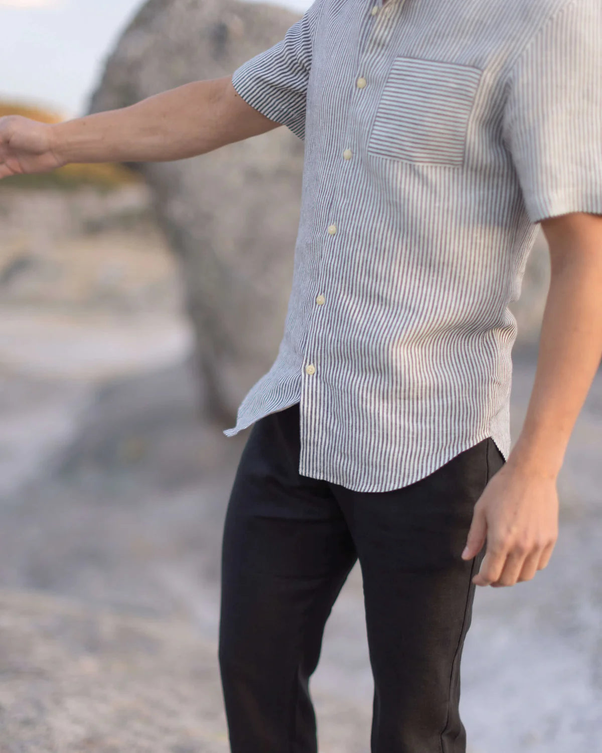 Alex Crane Ola Shirt - Lines