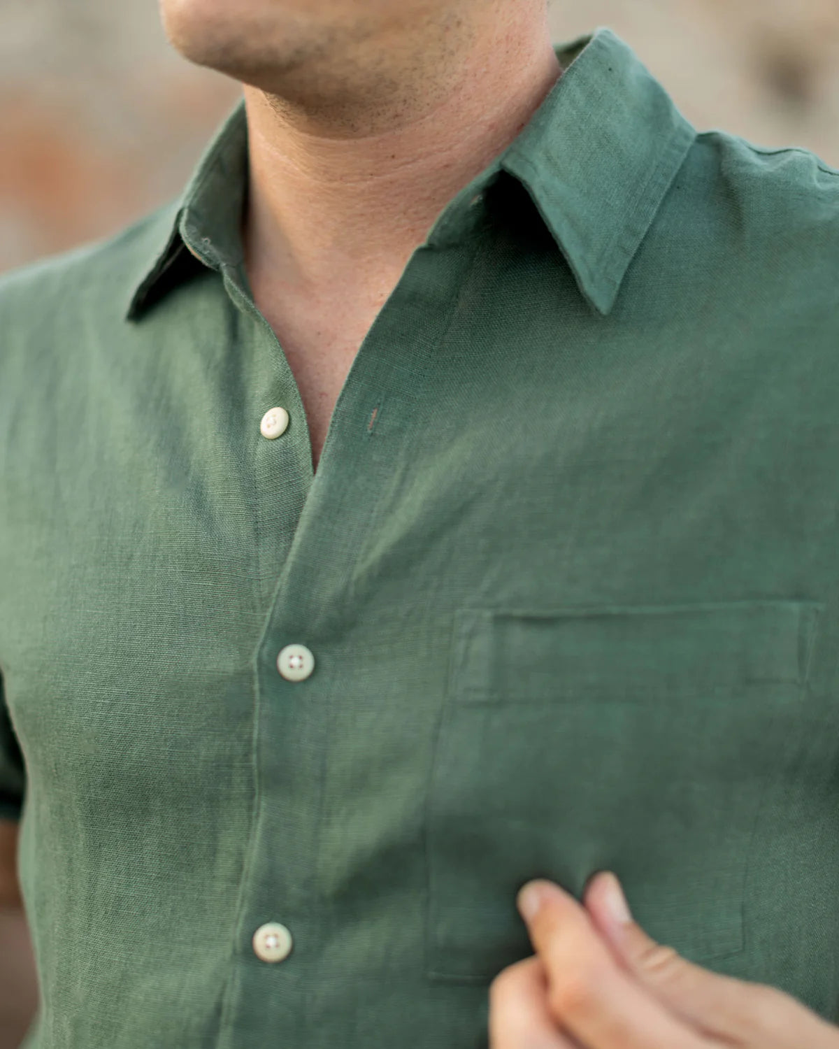 Alex Crane Ola Shirt - Pine