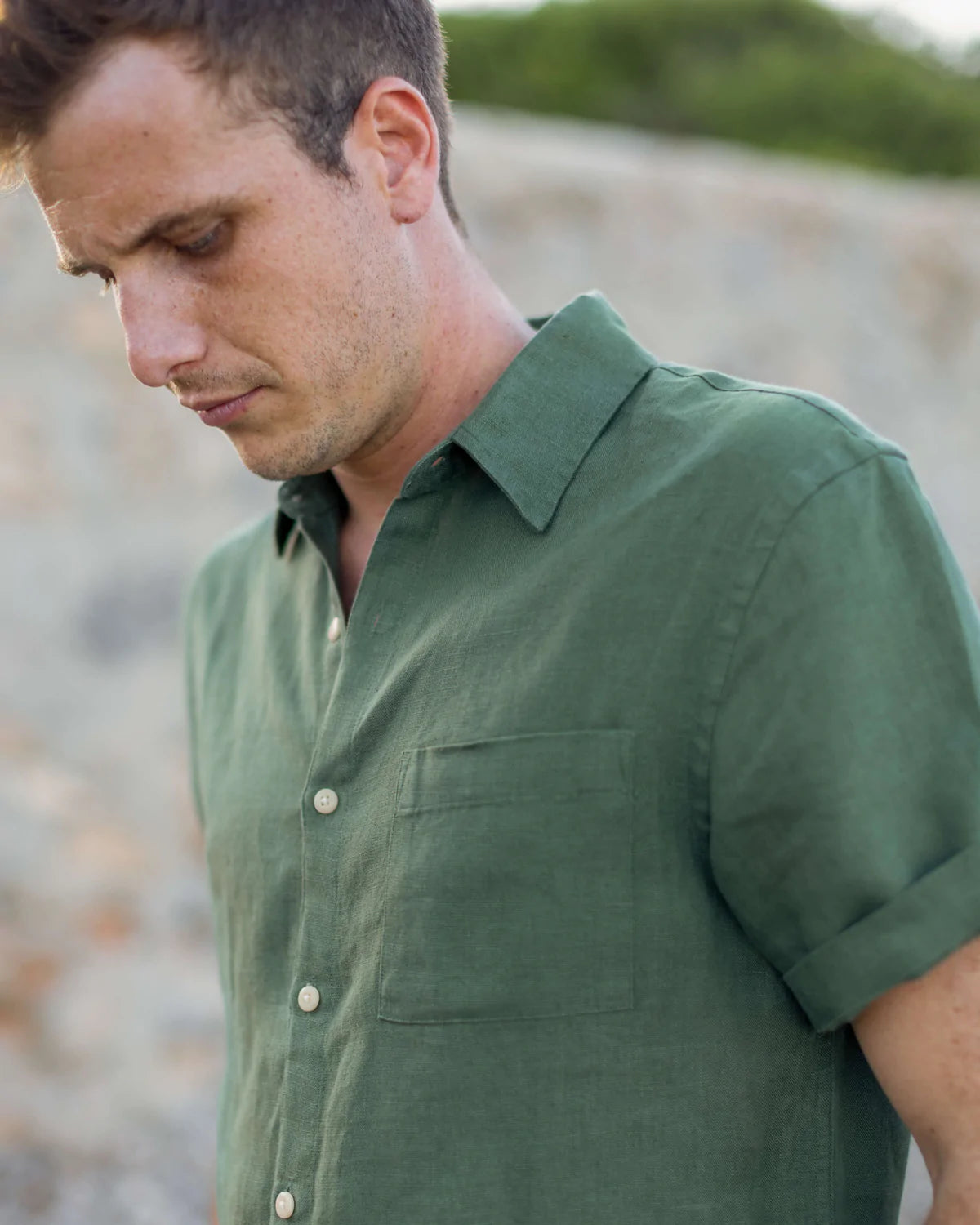 Alex Crane Ola Shirt - Pine