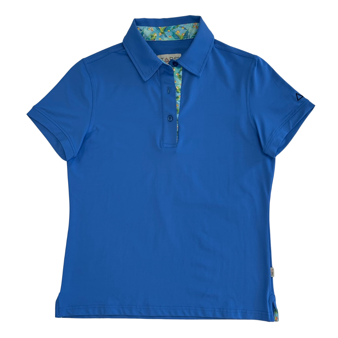 Women's Performance Polo - Midnight Parrotfish