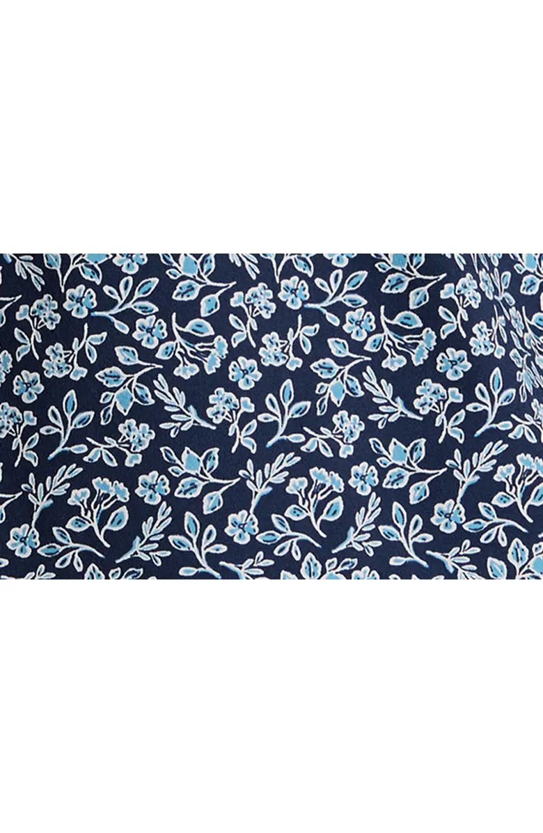 Bonobos Tech Short Sleeve Shirt - Navy Kenria Floral