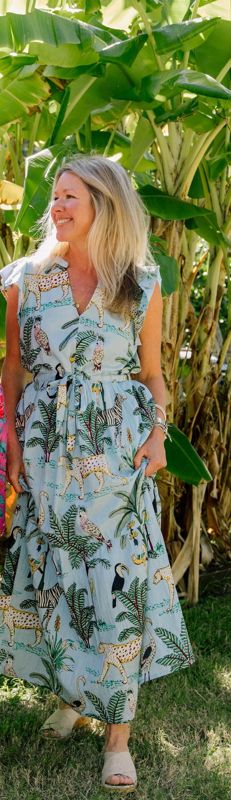 Charleston Shoe Co. Aubrey Dress - Blue Jungle