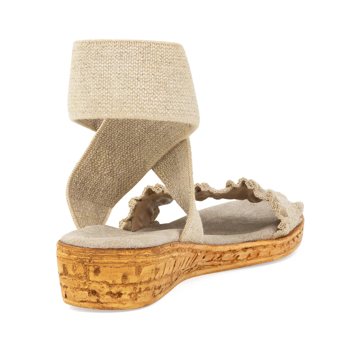 Charleston Shoe Co. Benjamin - Ruffle Linen