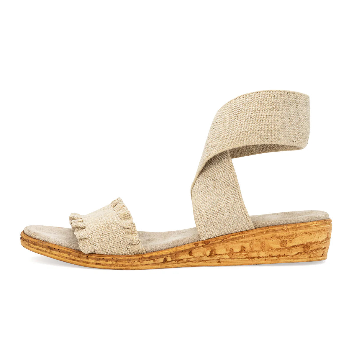 Charleston Shoe Co. Benjamin - Ruffle Linen