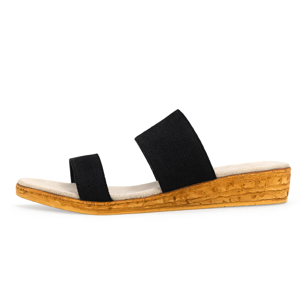 Charleston Shoe Co. Cecilia - Black Linen
