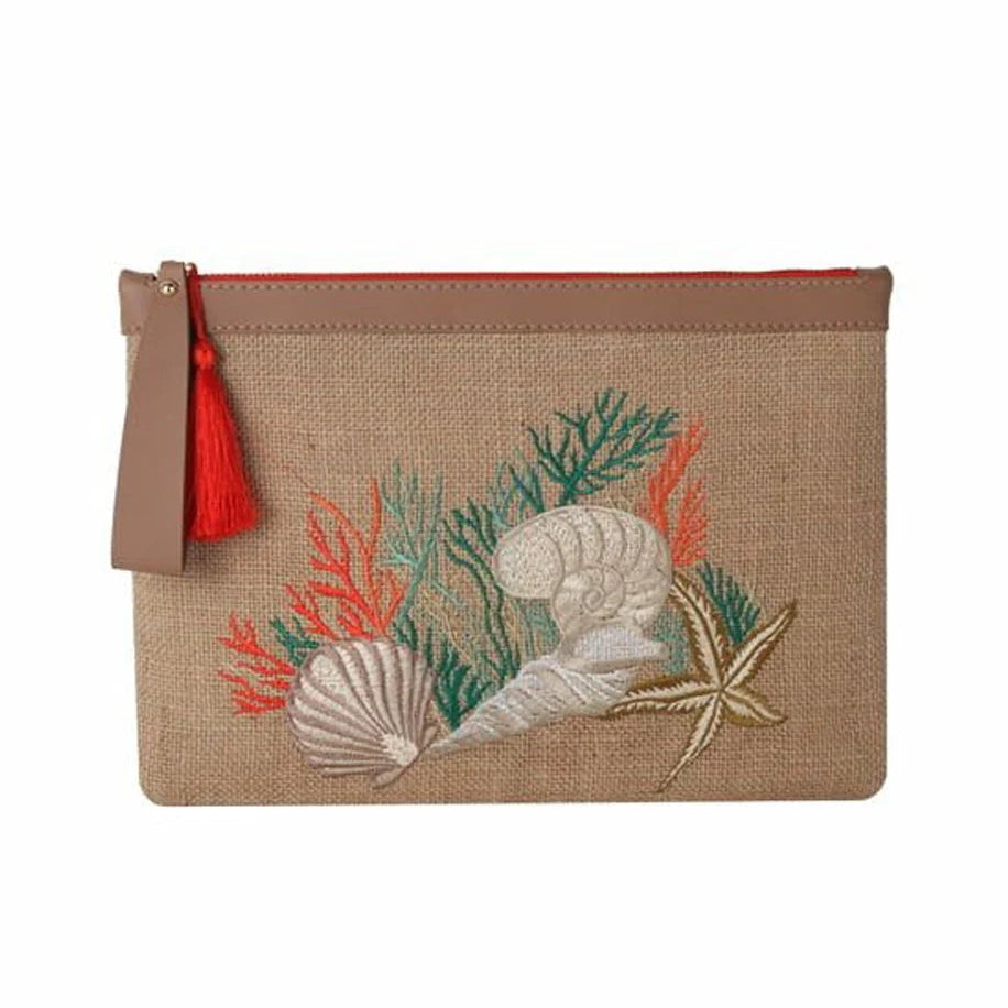 Eyna Co. Clutch - Sea Shell