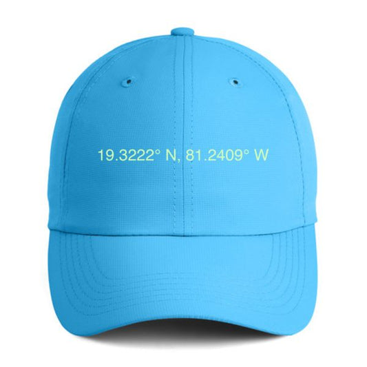Performance Cap - Grand Cayman Coordinates: Blue