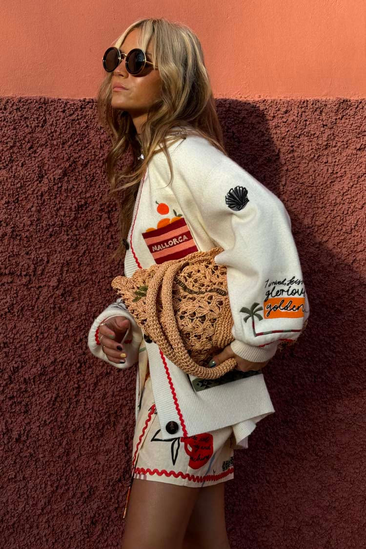 Never Fully Dressed - Palm Crochet Bag