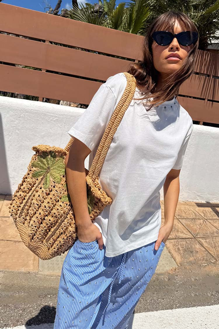 Never Fully Dressed - Palm Crochet Bag
