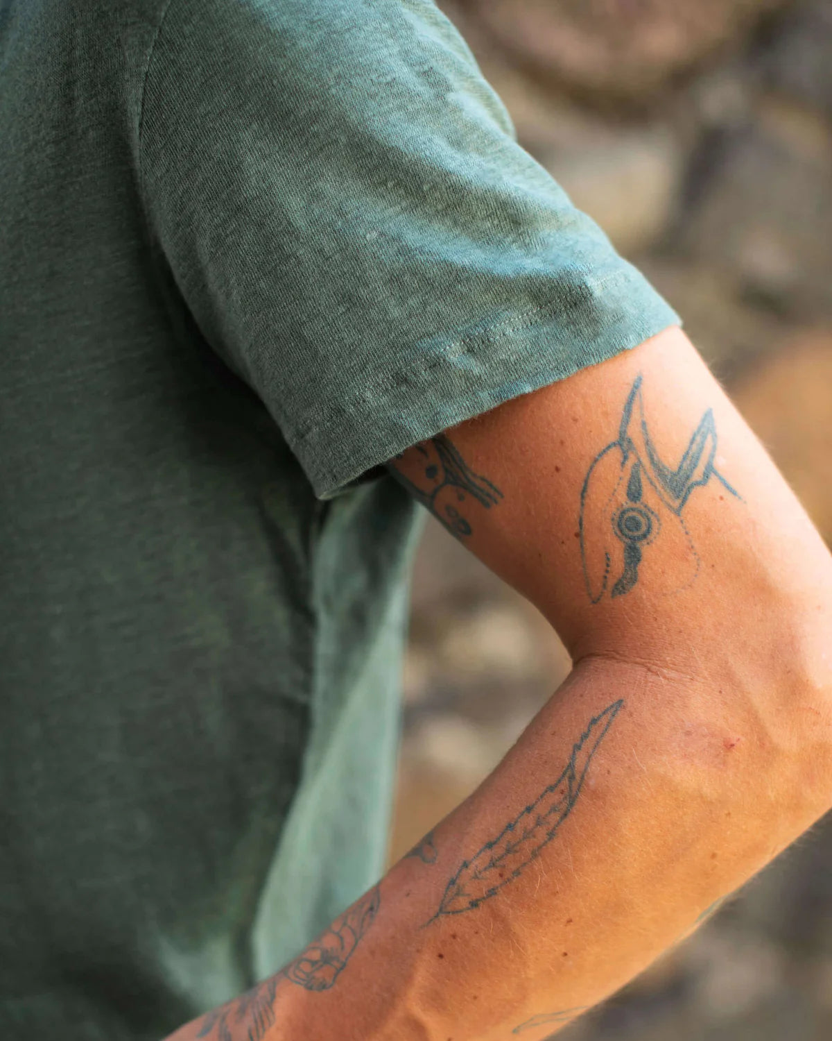 Alex Crane Sun Tee - Pine