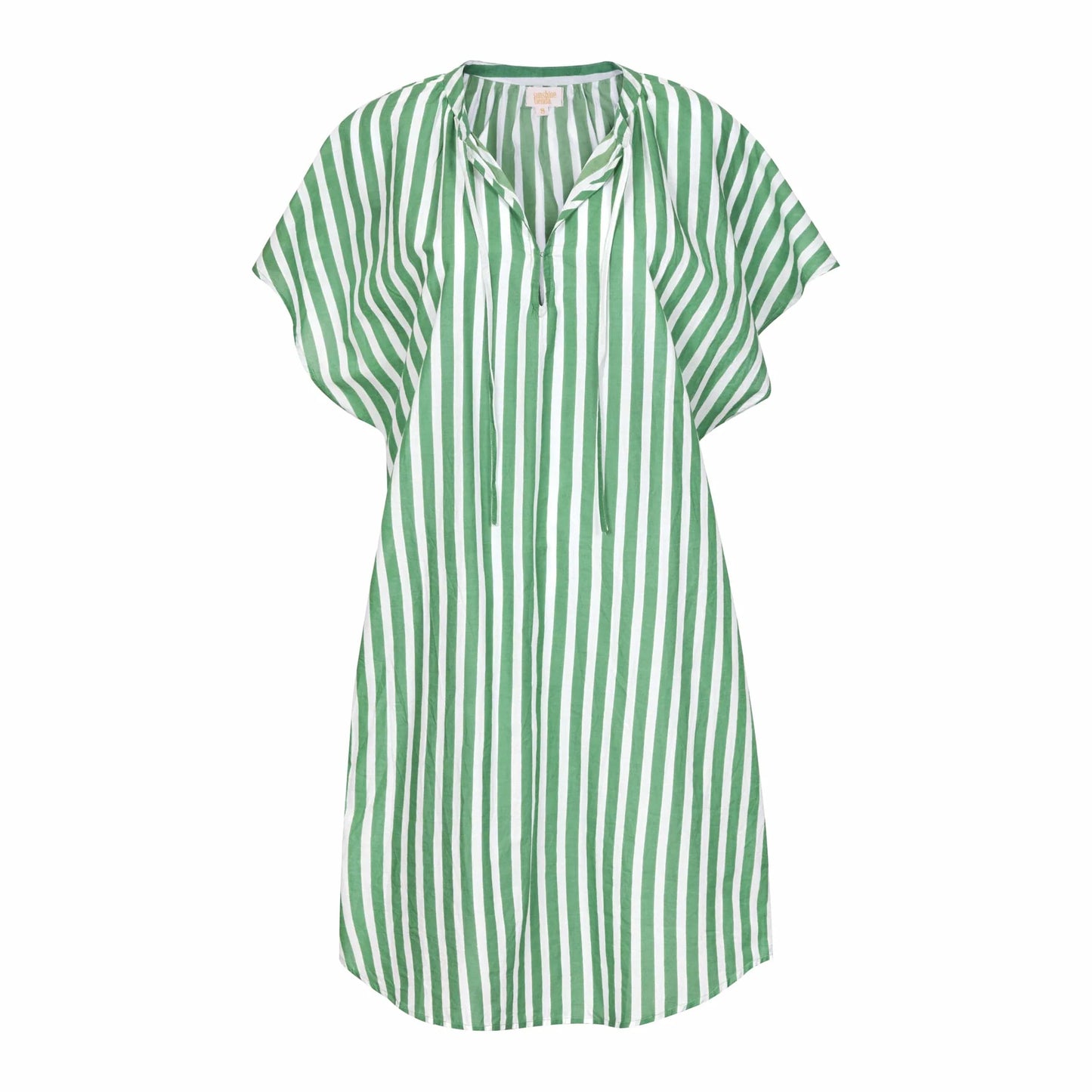 Sunshine Tienda Green And White Cover Up
