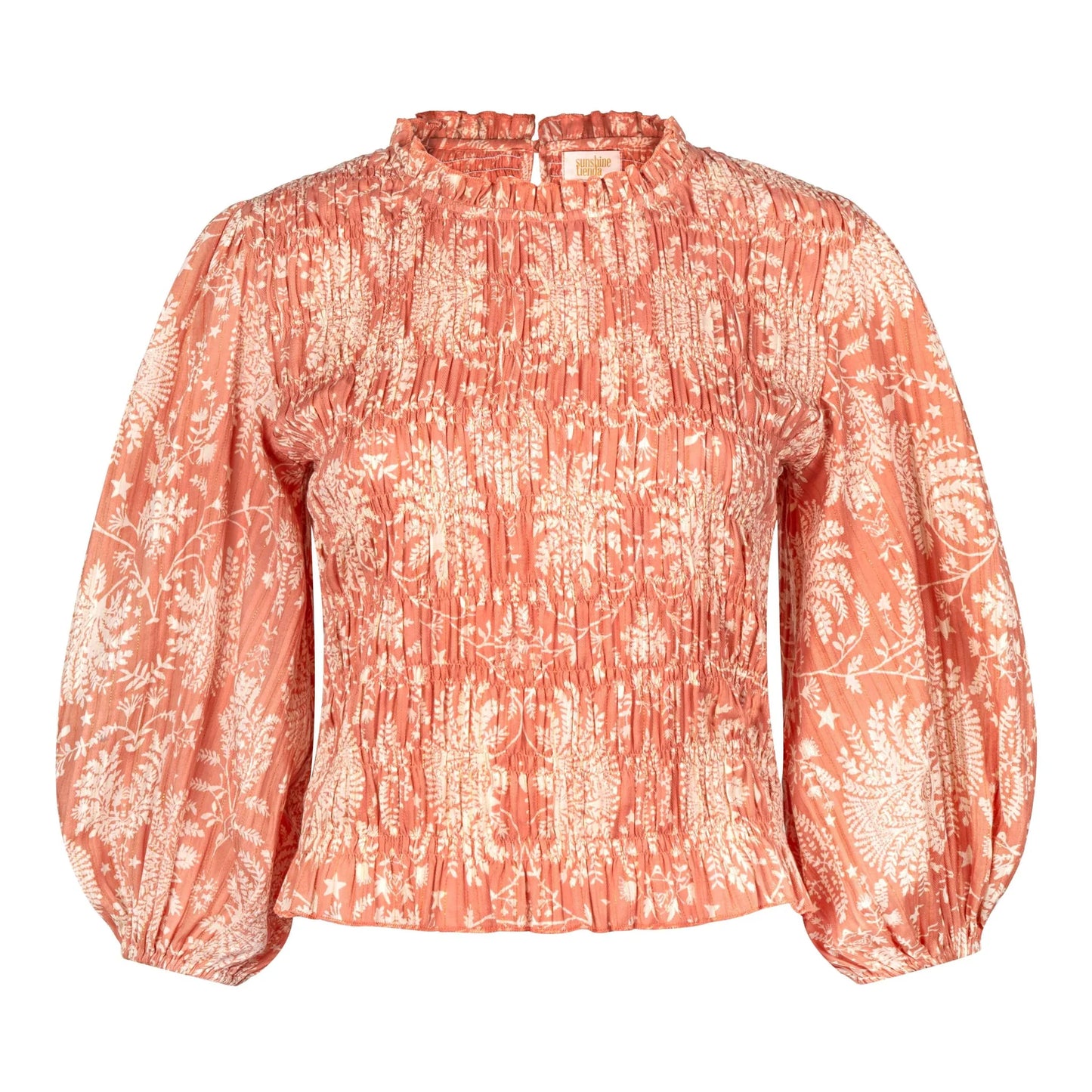 Sunshine Tienda Hali Top - Rose Gilded Palm