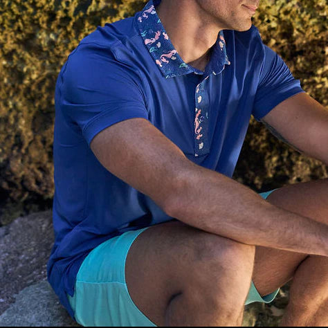 Men's Five-Star Stretch Bermudas - Lagoon Green