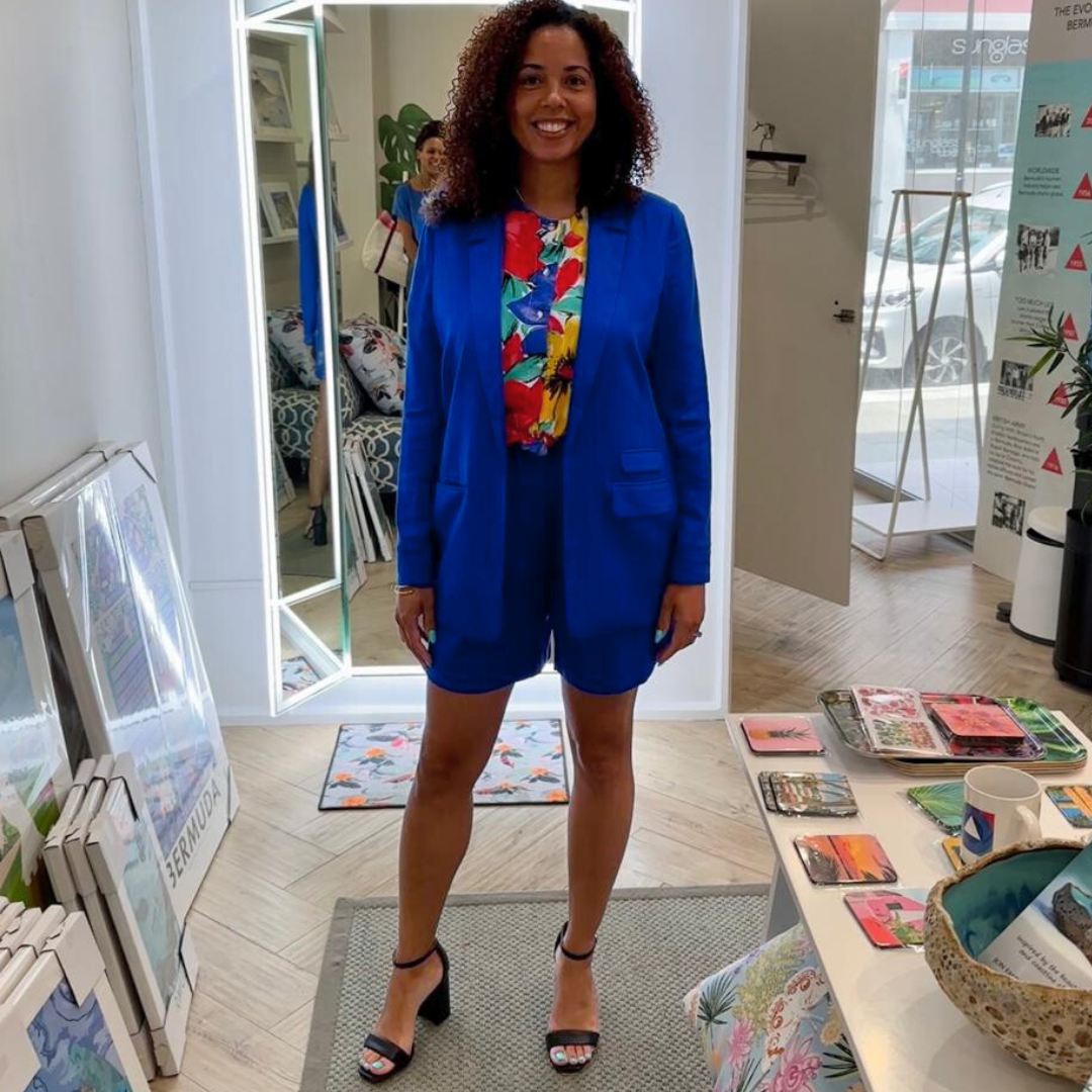 Women's Tencel Bay Blazer - Atlantic Blue