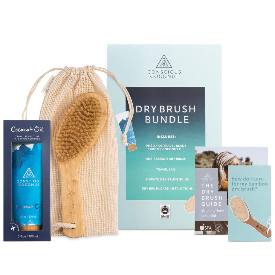 Conscious Coconut - Travel Dry Brush Bundle