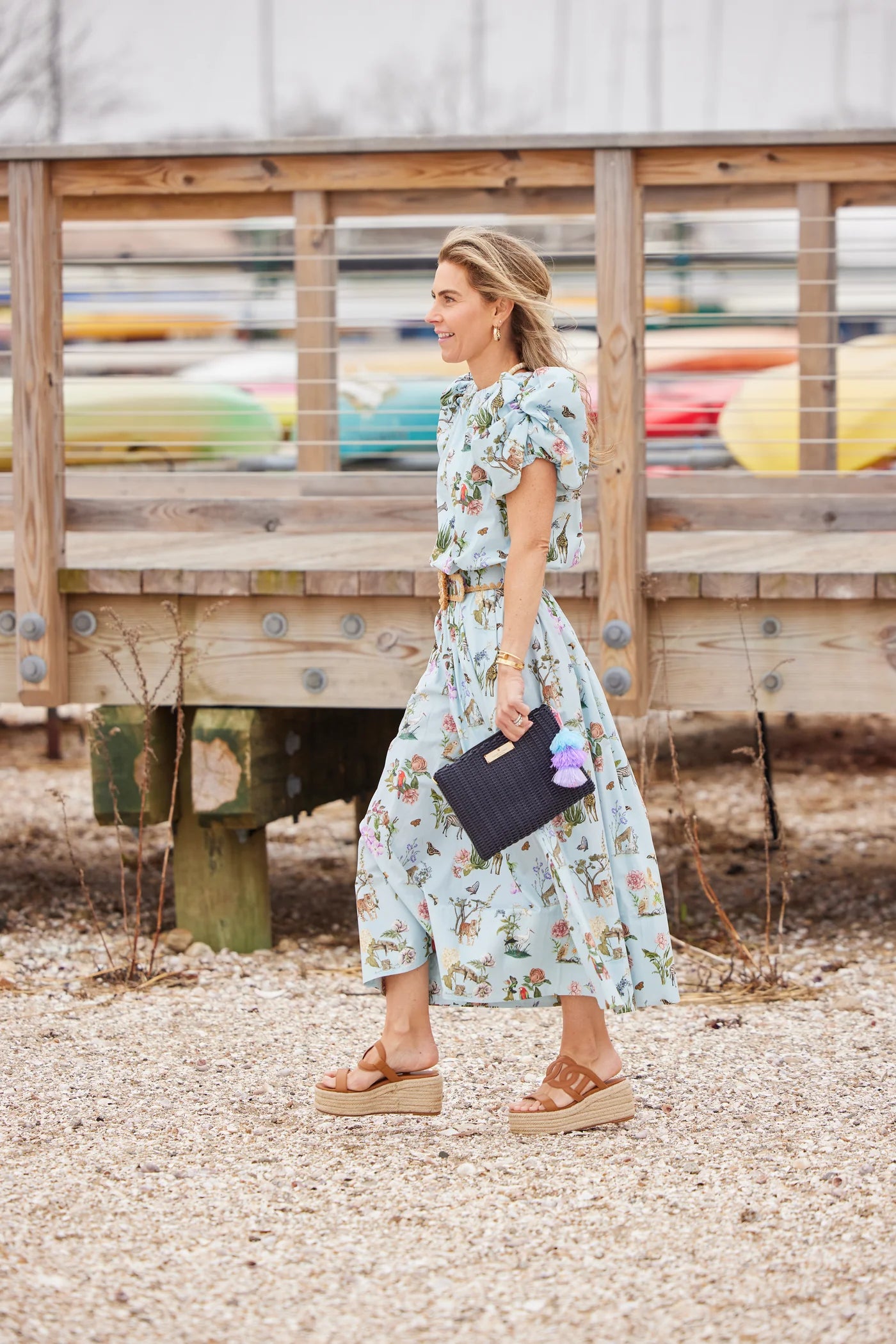 Squeeze De Citron Lemon Drop Citron Clutch - Black