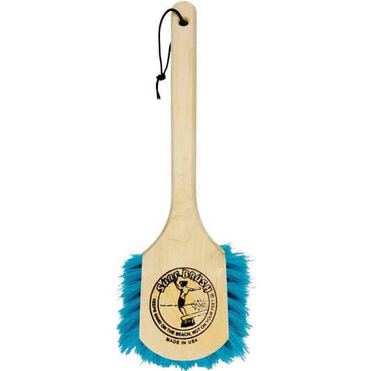 Surf Brush with LONG 15" Handle - Turquoise