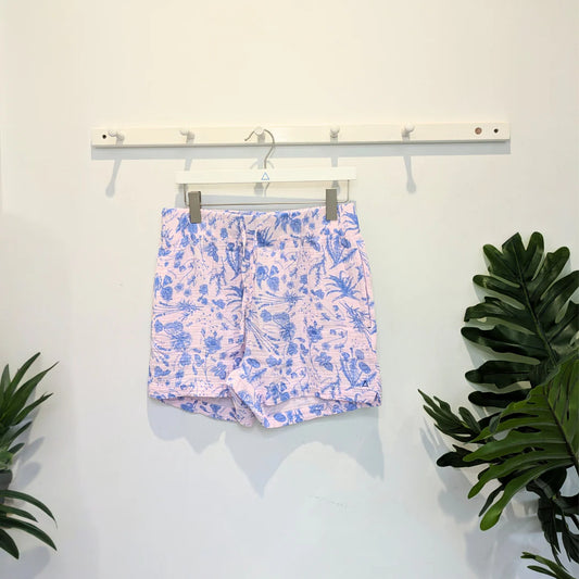 TABS Women's Muslin Lounge Shorts - Botanist