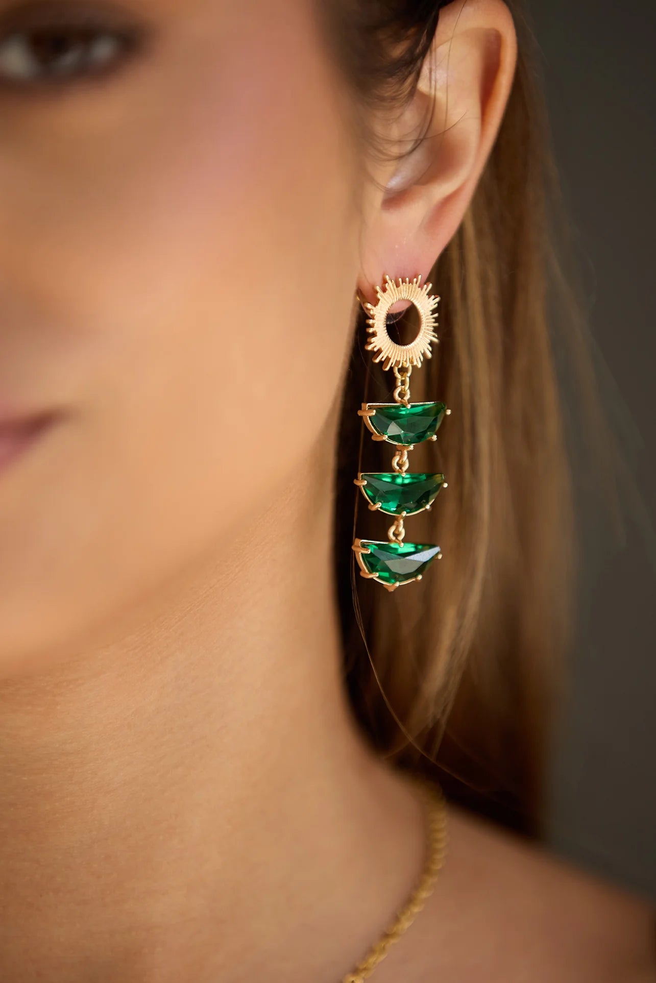 Adriana Pappas - Crystal Supernova Studs