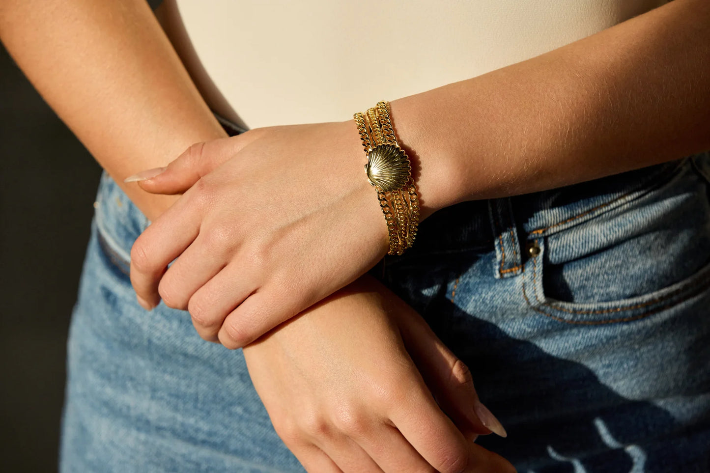 Adriana Pappas - Scallop Shell Bracelet