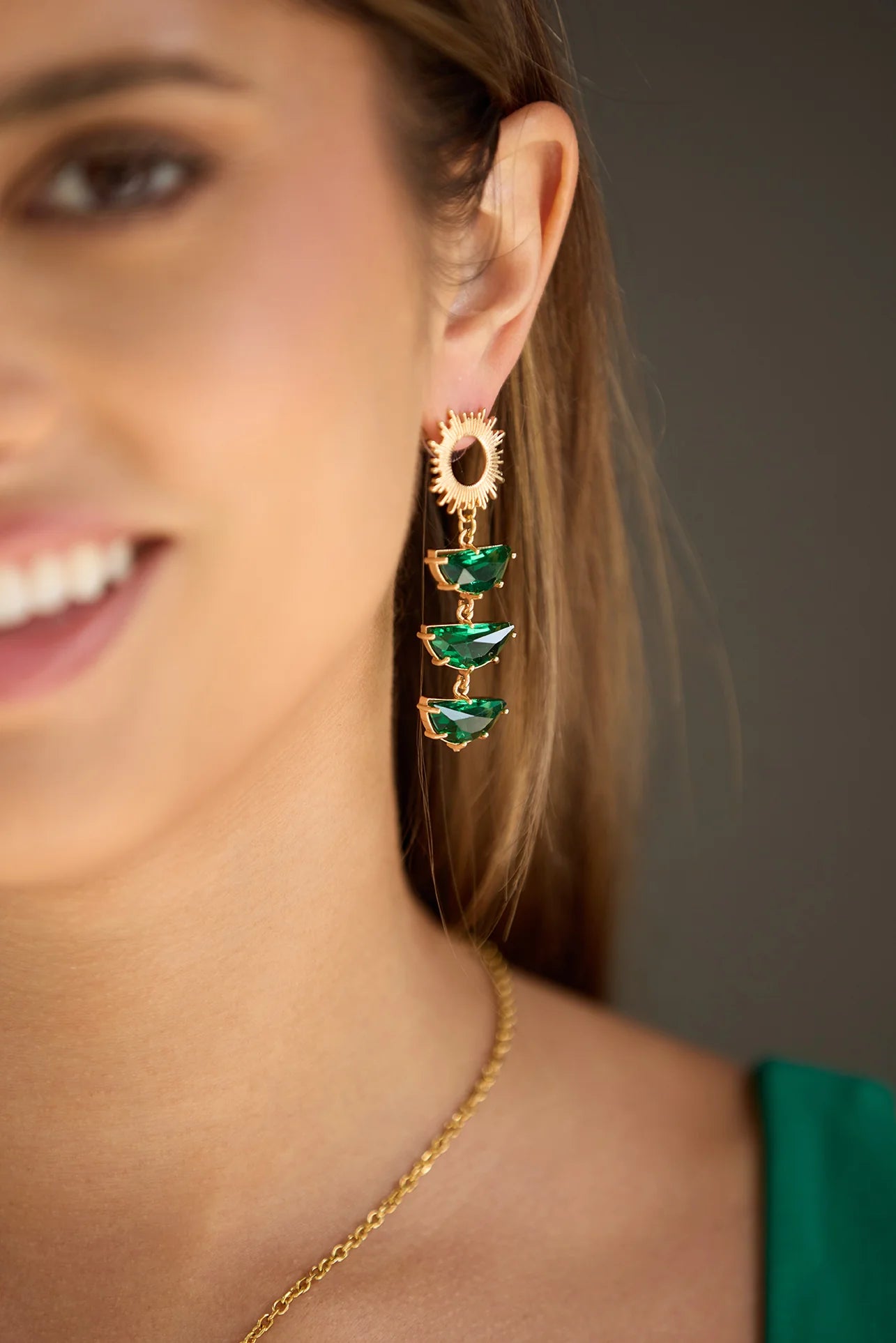 Adriana Pappas - Crystal Supernova Studs