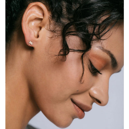 Kris Nations - Gold Palm trees Earrings