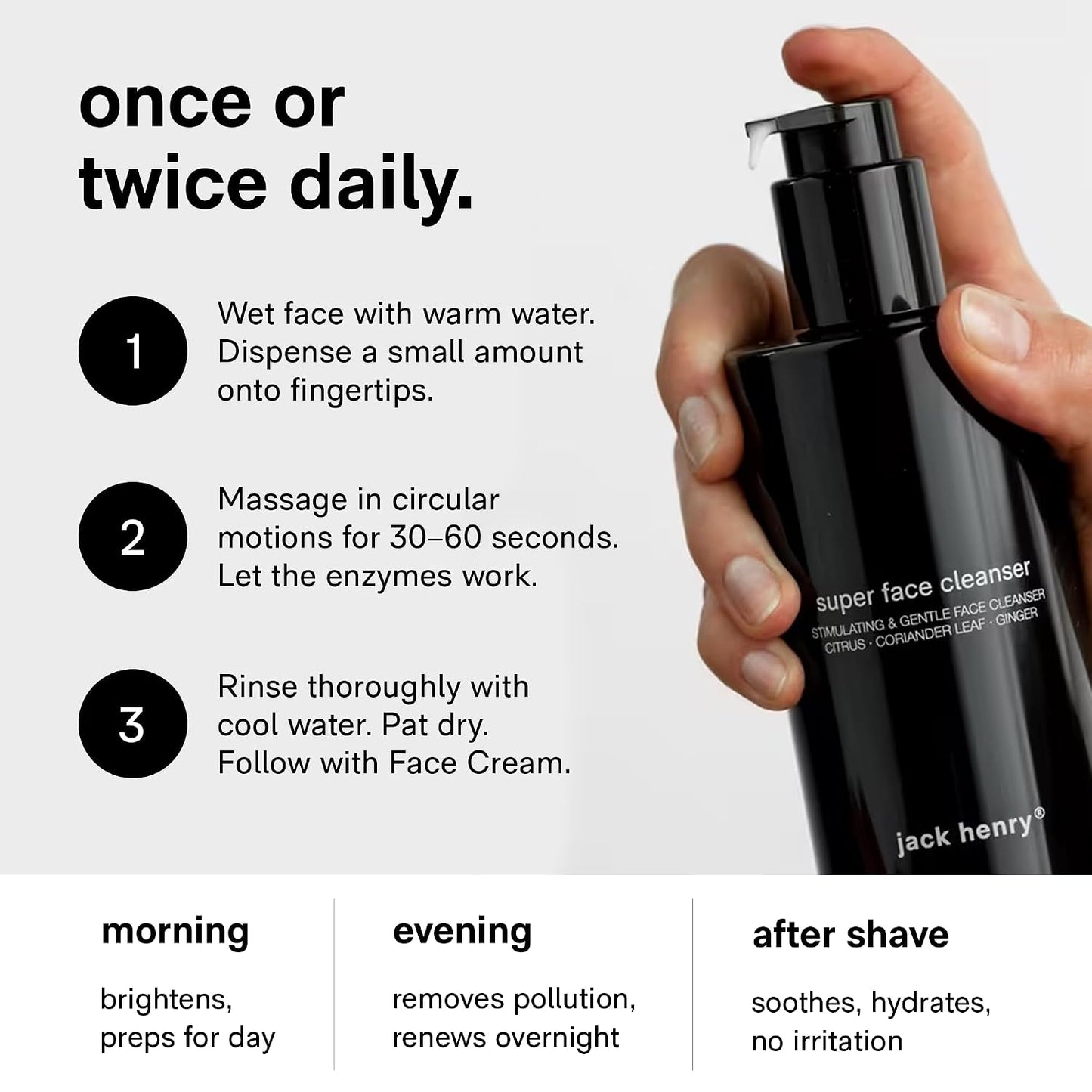 Jack Henry - Super Face Cleanser