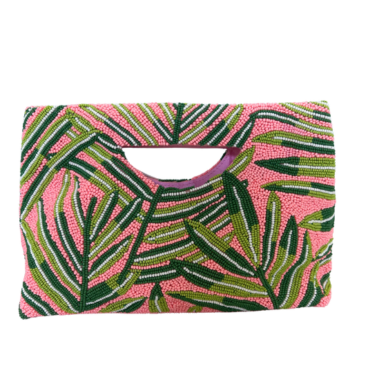 Tiana Design Easy Handle Clutch - Palms