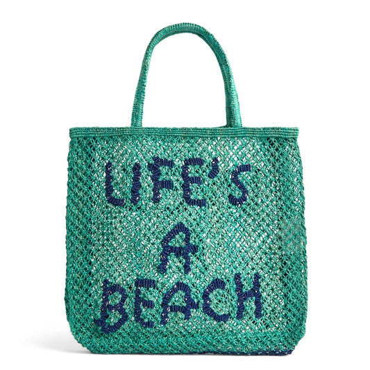 The Jacksons Jute Bag - Life's A Beach